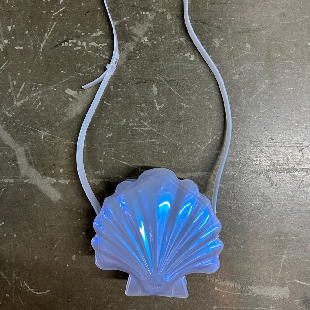 Melissa Iridescent Shell Crossbody Bag